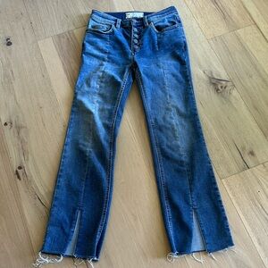 FREE PEOPLE  size 24 flare jeans